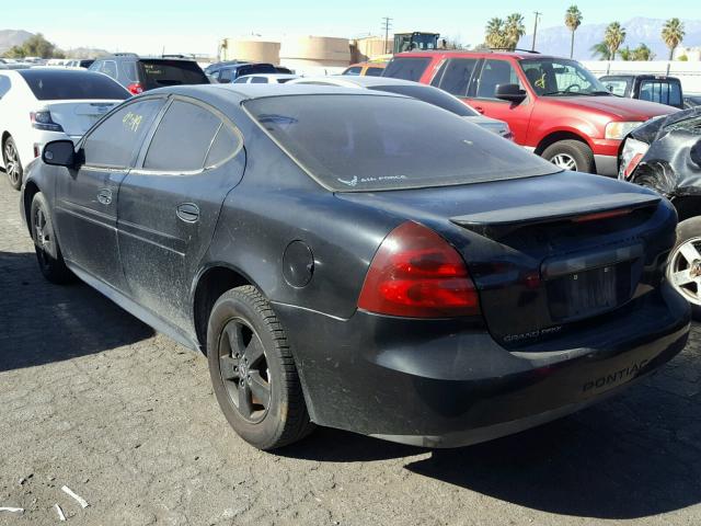 2G2WP522X51319360 - 2005 PONTIAC GRAND PRIX BLACK photo 3