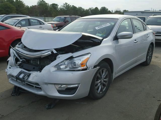 1N4AL3AP0FC475153 - 2015 NISSAN ALTIMA 2.5 SILVER photo 2