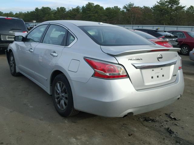 1N4AL3AP0FC475153 - 2015 NISSAN ALTIMA 2.5 SILVER photo 3