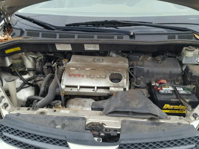 5TDZA23C85S285993 - 2005 TOYOTA SIENNA CE SILVER photo 7