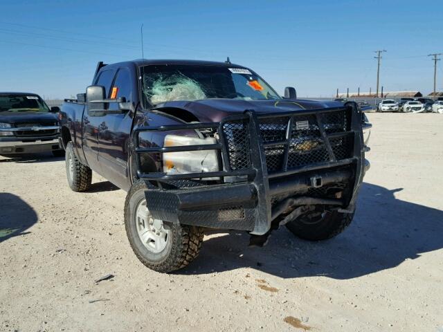 1GCHK23668F111010 - 2008 CHEVROLET SILVERADO PURPLE photo 1