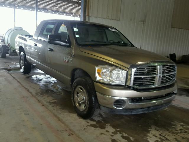 3D7KR29A28G126735 - 2008 DODGE RAM 2500 BEIGE photo 1