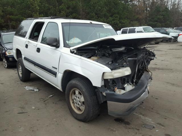 3GNEC16T0YG224033 - 2000 CHEVROLET SUBURBAN C WHITE photo 1