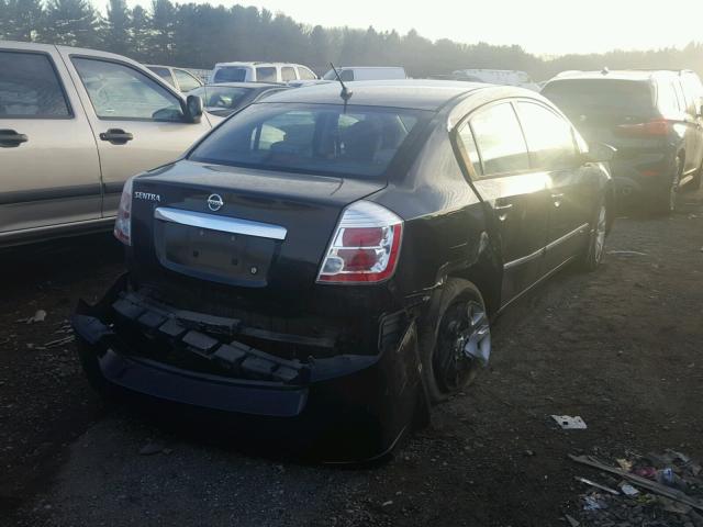 3N1AB6AP8AL624682 - 2010 NISSAN SENTRA 2.0 BLACK photo 4