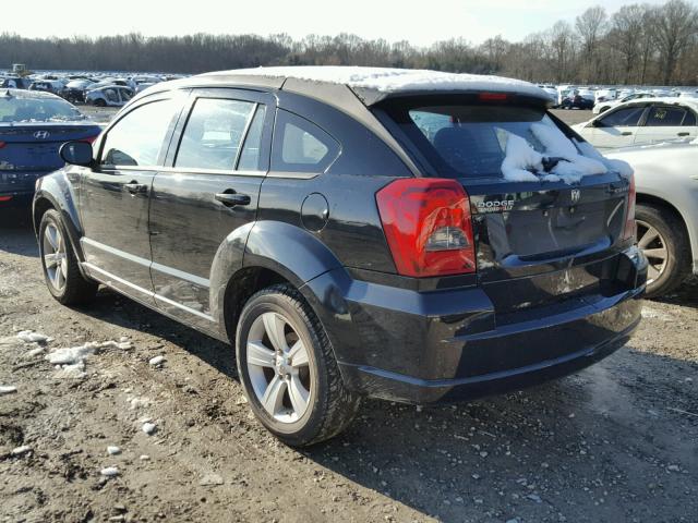 1C3CDWDAXCD508050 - 2012 DODGE CALIBER SX BLACK photo 3