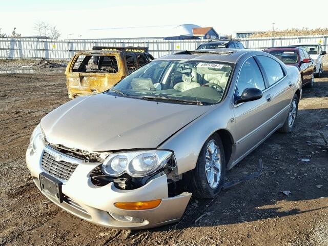 2C3HE66G74H619177 - 2004 CHRYSLER 300M TAN photo 2