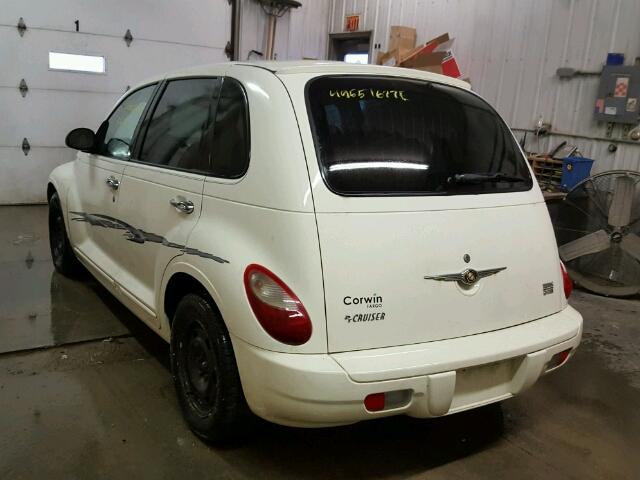 3A4FY58B27T583734 - 2007 CHRYSLER PT CRUISER WHITE photo 3