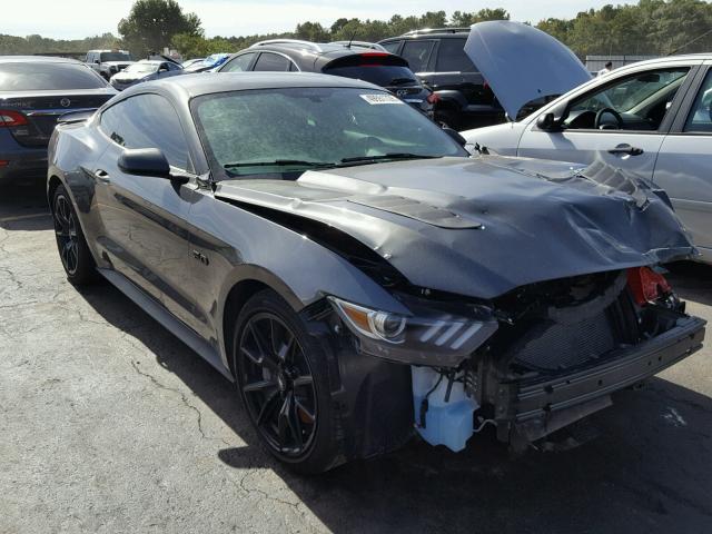 1FA6P8CF3H5323063 - 2017 FORD MUSTANG GT GRAY photo 1