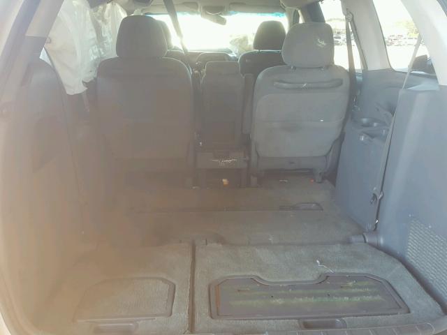 5FNRL38407B422837 - 2007 HONDA ODYSSEY EX SILVER photo 9