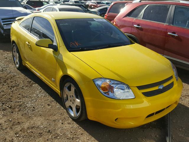 1G1AP18P977269194 - 2007 CHEVROLET COBALT SS YELLOW photo 1