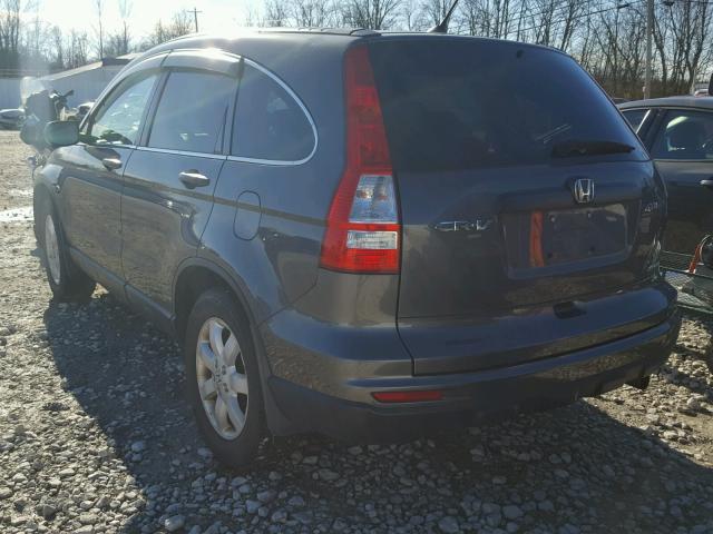 5J6RE4H49BL036868 - 2011 HONDA CR-V SE GRAY photo 3