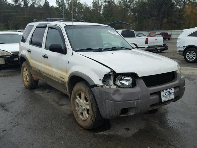 1FMYU03102KD01219 - 2002 FORD ESCAPE XLT WHITE photo 1