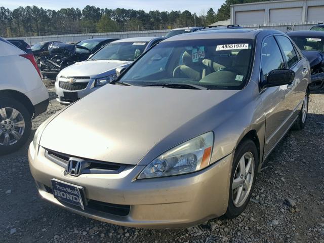 1HGCM56633A098970 - 2003 HONDA ACCORD EX TAN photo 2