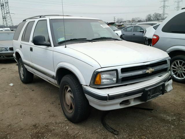 1GNDT13W5S2188091 - 1995 CHEVROLET BLAZER WHITE photo 1