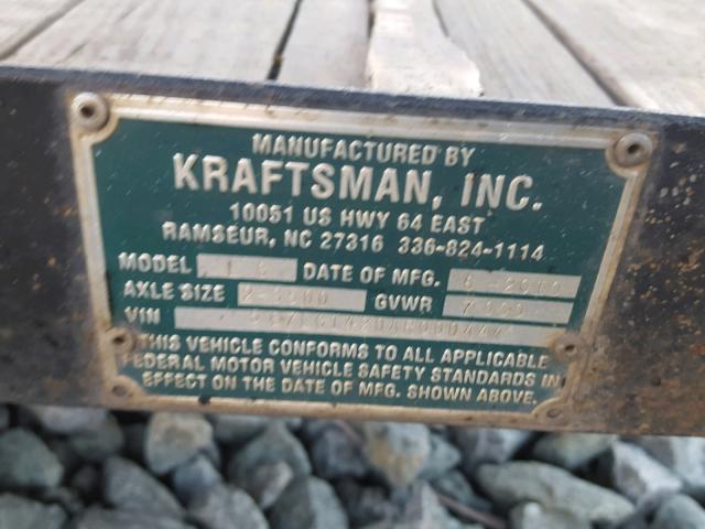 5E7LG1429AR000444 - 2010 UTILITY TRAILER TWO TONE photo 10