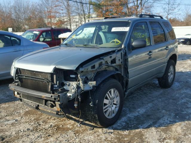 4M2CU91127KJ03622 - 2007 MERCURY MARINER LU TURQUOISE photo 2