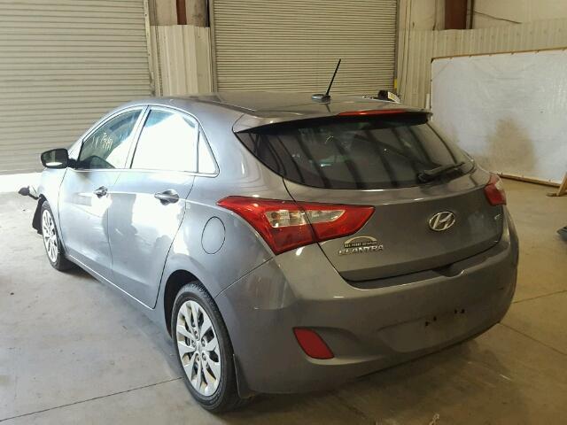 KMHD35LH2GU308213 - 2016 HYUNDAI ELANTRA GT GRAY photo 3