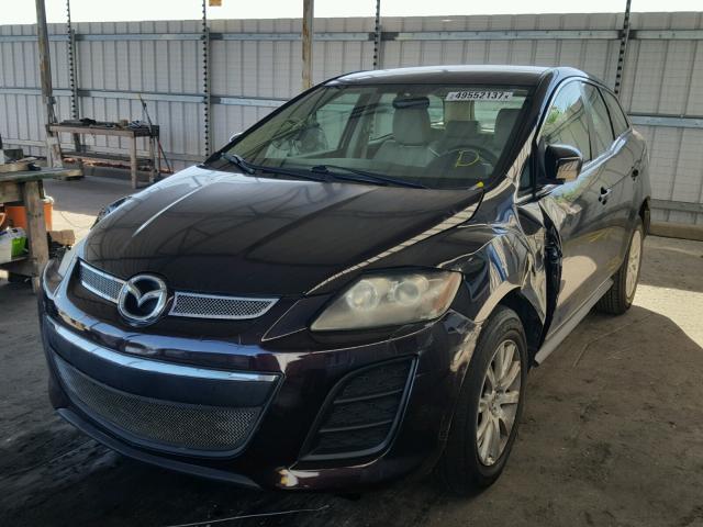 JM3ER2W55A0333295 - 2010 MAZDA CX-7 BURGUNDY photo 2