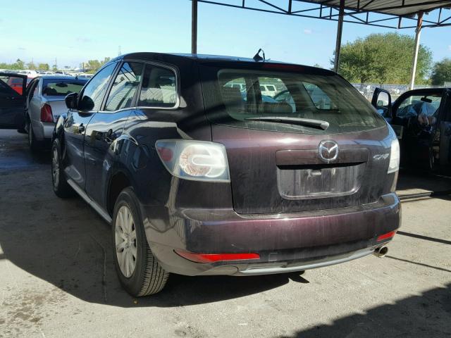 JM3ER2W55A0333295 - 2010 MAZDA CX-7 BURGUNDY photo 3