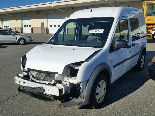 NM0LS6AN8DT138018 - 2013 FORD TRANSIT CO WHITE photo 2