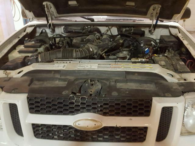 1FMZU77E61UA74535 - 2001 FORD EXPLORER S WHITE photo 7