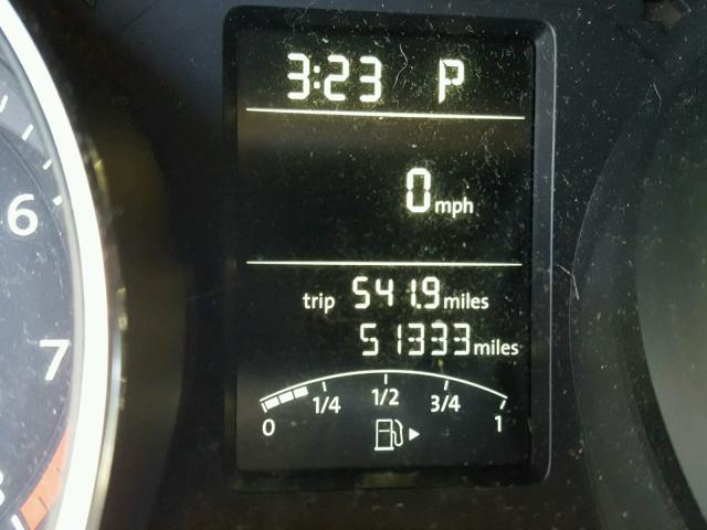 3VW2K7AJ0FM418497 - 2015 VOLKSWAGEN JETTA BASE BLACK photo 8