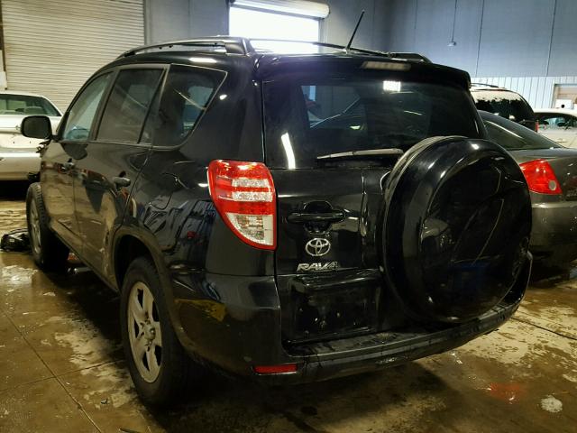 2T3BF4DV0BW131397 - 2011 TOYOTA RAV4 BLACK photo 3