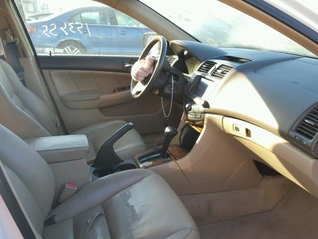 1HGCM66845A062425 - 2005 HONDA ACCORD EX 白色 照片 5