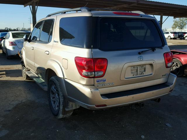 5TDZT38A17S287353 - 2007 TOYOTA SEQUOIA LI TAN photo 3