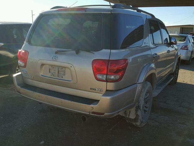 5TDZT38A17S287353 - 2007 TOYOTA SEQUOIA LI TAN photo 4