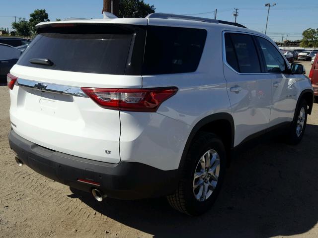 1GNERGKW2JJ205280 - 2018 CHEVROLET TRAVERSE L WHITE photo 4