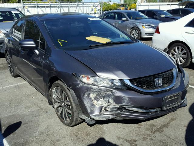 2HGFB2F94FH534355 - 2015 HONDA CIVIC EXL 石墨色 照片 1