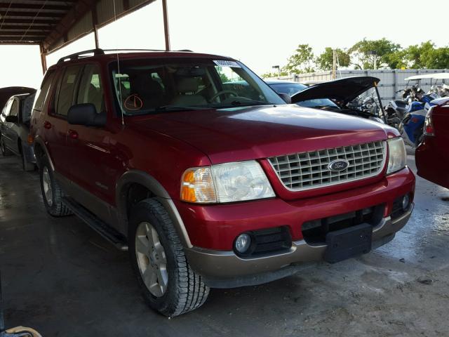 1FMZU64K84UB41063 - 2004 FORD EXPLORER E RED photo 1