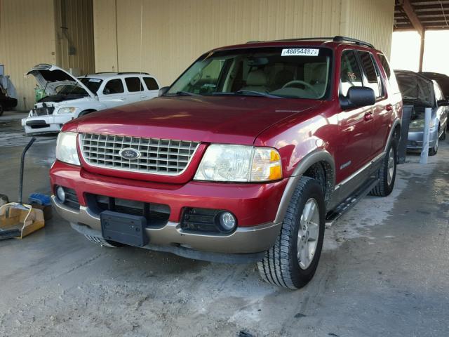 1FMZU64K84UB41063 - 2004 FORD EXPLORER E RED photo 2