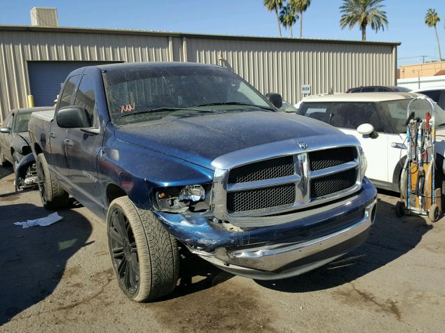 1D7HA18N44S681401 - 2004 DODGE RAM 1500 S BLUE photo 1