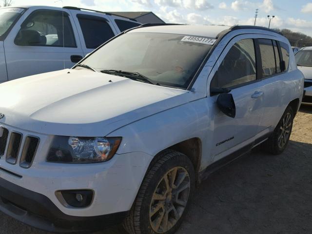 1C4NJCBA1HD185528 - 2017 JEEP COMPASS SP WHITE photo 9