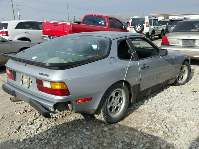 WP0AA094XGN457970 - 1986 PORSCHE 944 GRAY photo 4