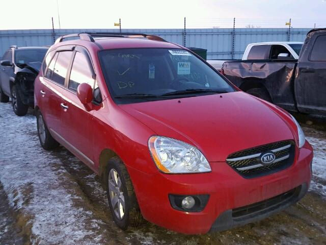 KNAFG526397226295 - 2009 KIA RONDO LX RED photo 1