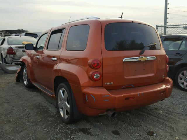 3GNDA23P06S588221 - 2006 CHEVROLET HHR LT ORANGE photo 3