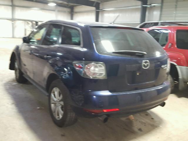 JM3ER4WL7A0335656 - 2010 MAZDA CX-7 BLUE photo 3