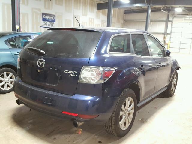 JM3ER4WL7A0335656 - 2010 MAZDA CX-7 BLUE photo 4