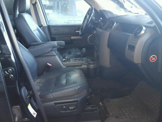 SALAE25446A403438 - 2006 LAND ROVER LR3 SE BLACK photo 5