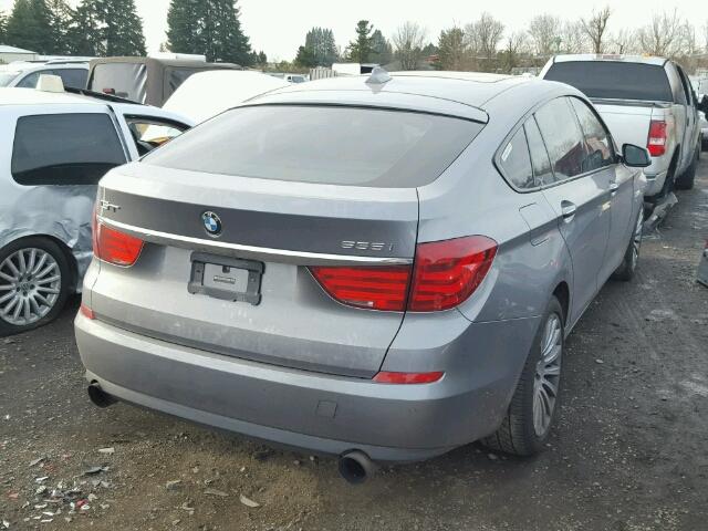 WBASP2C52BC337789 - 2011 BMW 535 XIGT GRAY photo 4