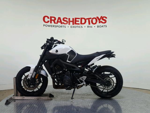 JYARN53E3HA001464 - 2017 YAMAHA FZ09 WHITE photo 5