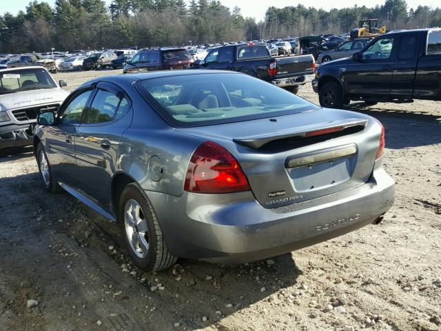 2G2WP522951323562 - 2005 PONTIAC GRAND PRIX GRAY photo 3