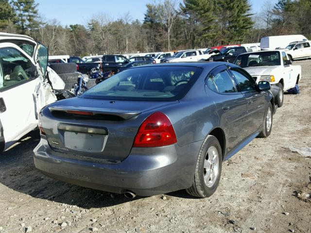 2G2WP522951323562 - 2005 PONTIAC GRAND PRIX GRAY photo 4