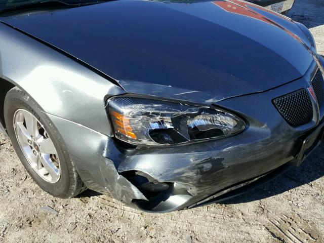 2G2WP522951323562 - 2005 PONTIAC GRAND PRIX GRAY photo 9