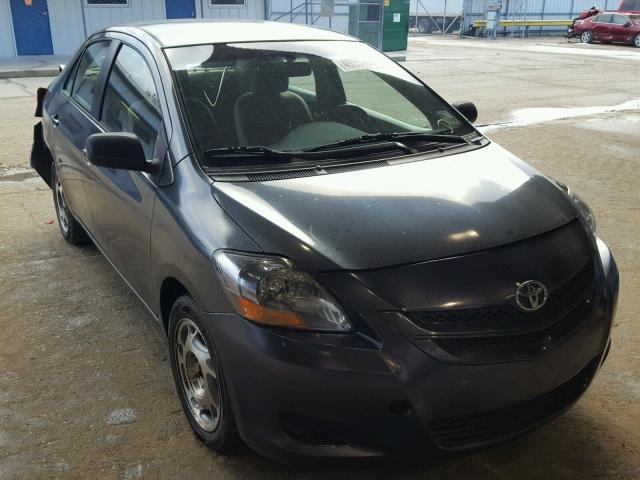 JTDBT923971016648 - 2007 TOYOTA YARIS BLACK photo 1