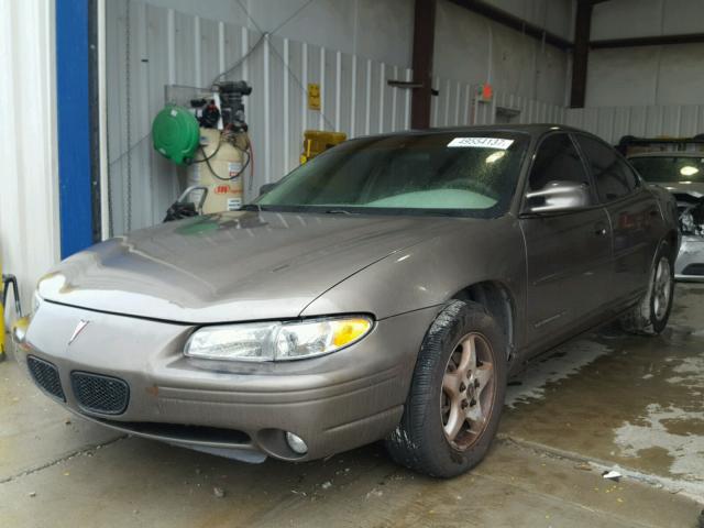 1G2WJ52J5YF132503 - 2000 PONTIAC GRAND PRIX ყავისფერი ფოტო 2