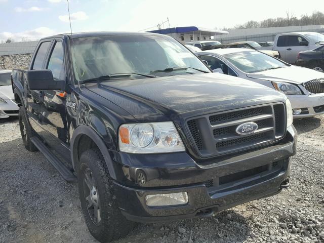 1FTPW14585FA74523 - 2005 FORD F150 SUPER BLACK photo 1